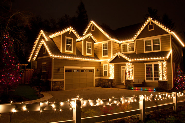 Christmas Light Installation in Summit example 1
